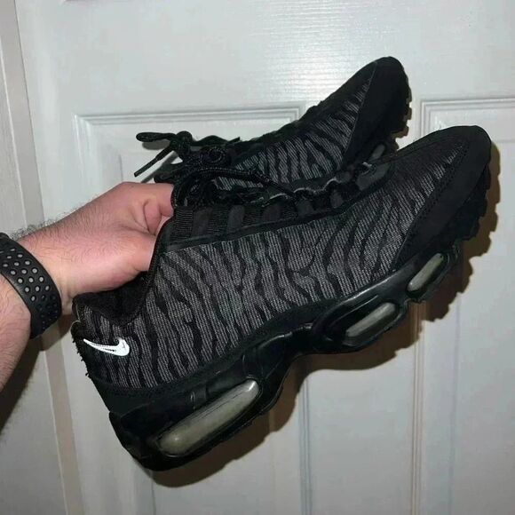 Nike Other - Nike Air Max 95 PRM Tape Black/Silver-Black